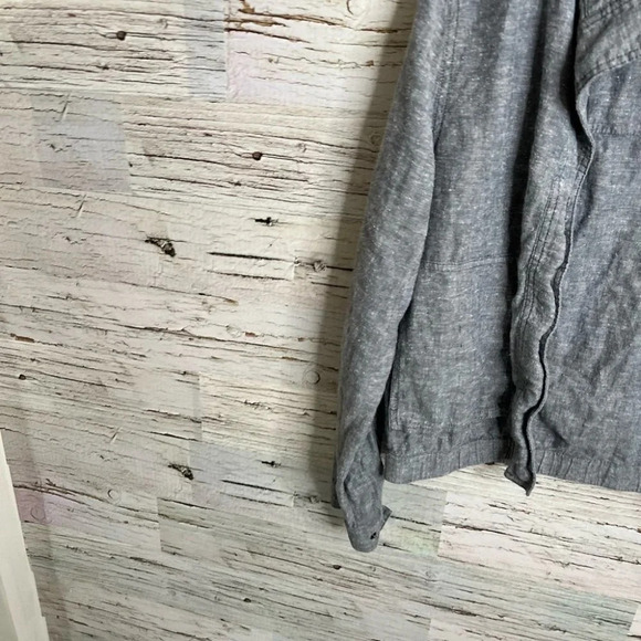 Prana gray jacket bomber size small - Picture 2 of 11
